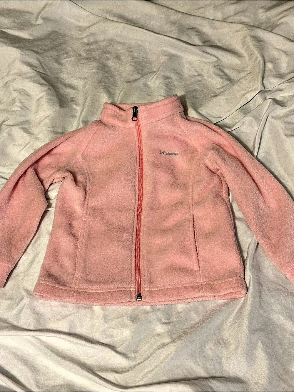 Columbia Toddler Girls' Benton Springs Fleece Jacket Girls Pink Fleece Jacket